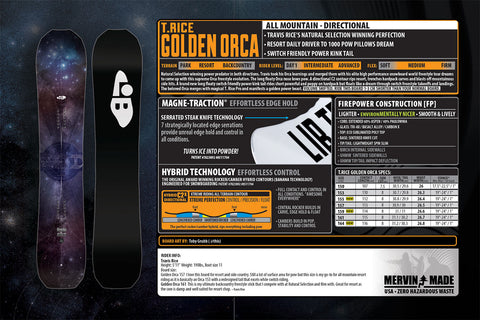 T.RICE GOLDEN ORCA 25/26