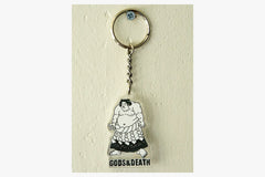 GODS & DEATH KEY CHAIN - SUMO