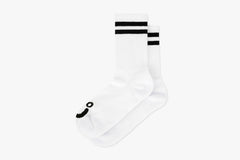 RIB SOCKS | HAPPY SAD - White SU24