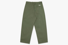 RAILWAY CHINOS - Grey Green SP25