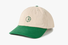 SAI CAP | STROKE LOGO - Ecru/ Green SP25