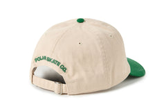 SAI CAP | STROKE LOGO - Ecru/ Green SP25