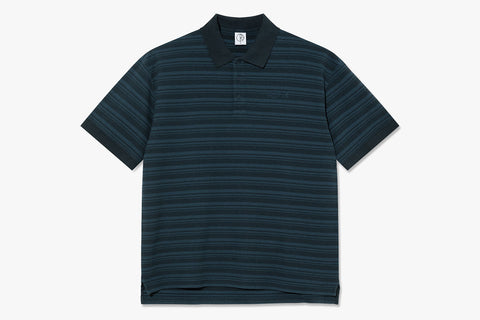 SURF POLO SHIRT | STRIPE - Neptune Blue SP25