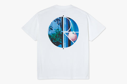 BALOON FILL LOGO TEE - White SU22