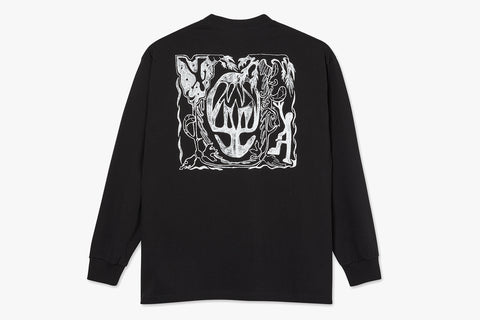 JUNGLE LONGSLEEVE - Black FA22