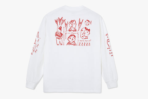 SEEN BETTER DAYS LONGSLEEVE - White FA22