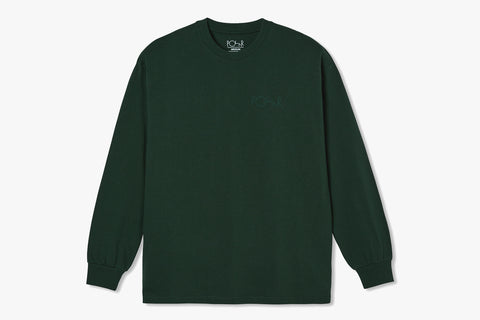 STROKE LOGO LONGSLEEVE - Dark Green WIN22